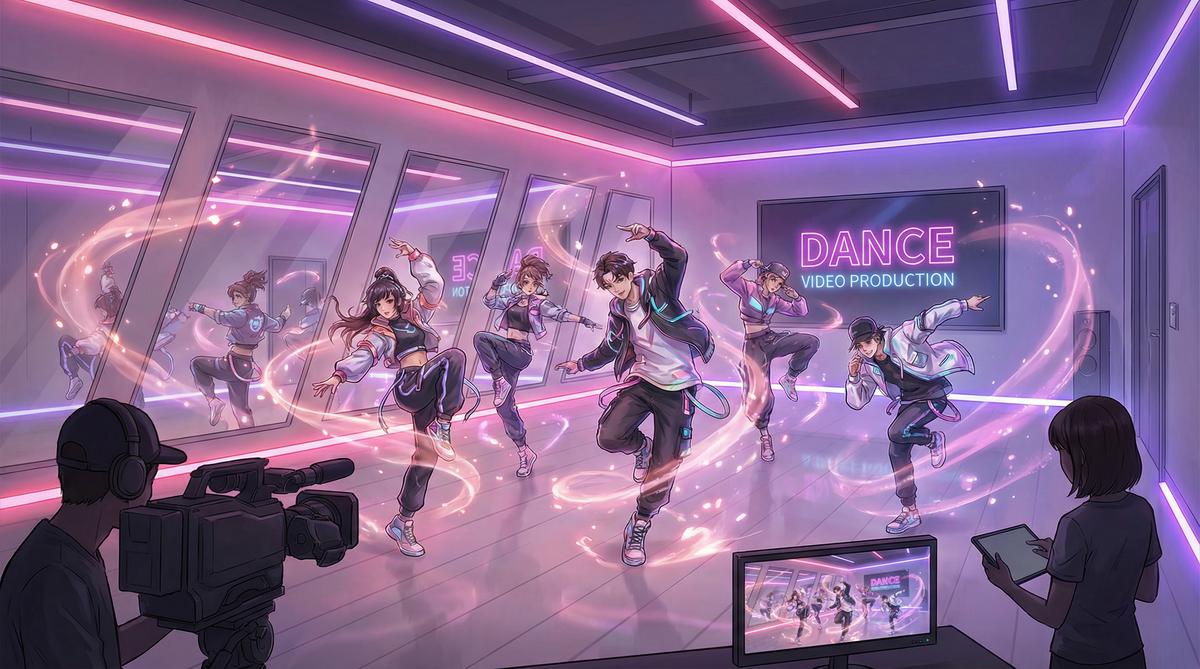 国产自拍舞蹈视频拍摄现场